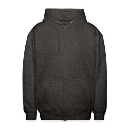 Unisex Hooded Jacket - charcoal grey