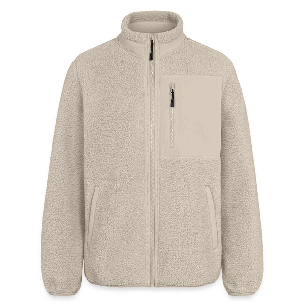 Stanley/Stella RELAXED FIT Unisex sherpa jacket - beige
