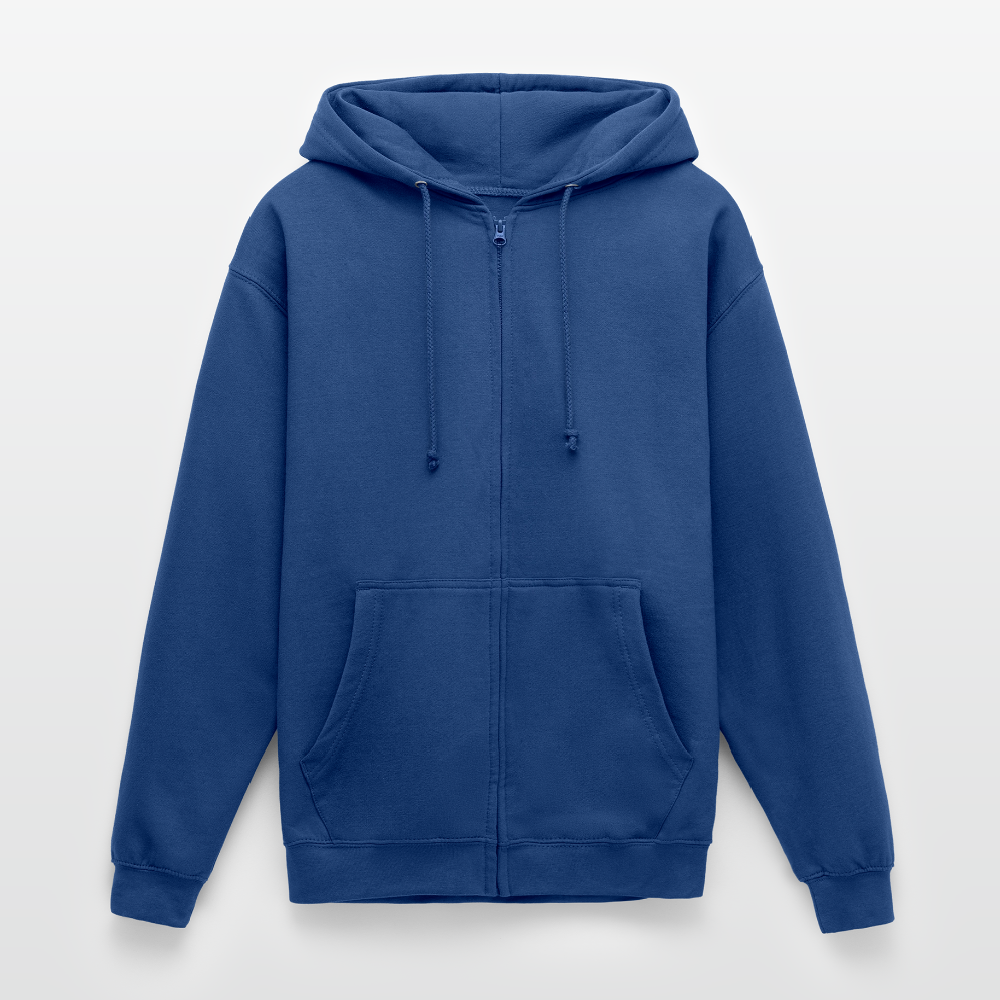 Unisex Hooded Jacket - royal blue