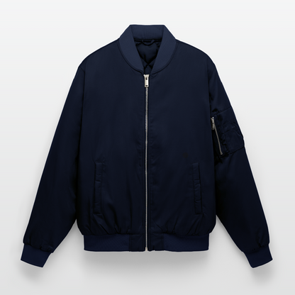 Unisex Bomber Jacket - navy