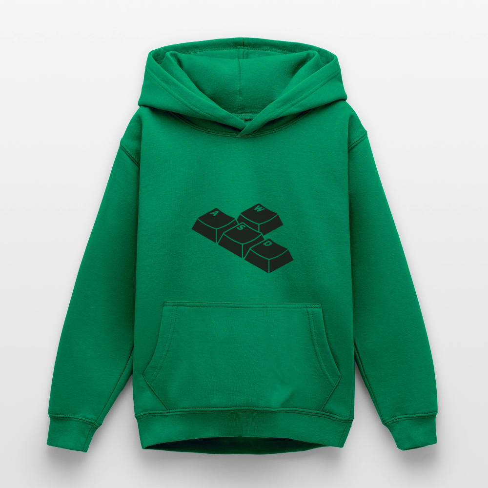 Teen Hoodie - kelly green
