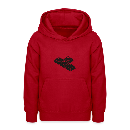 Teen Hoodie - red