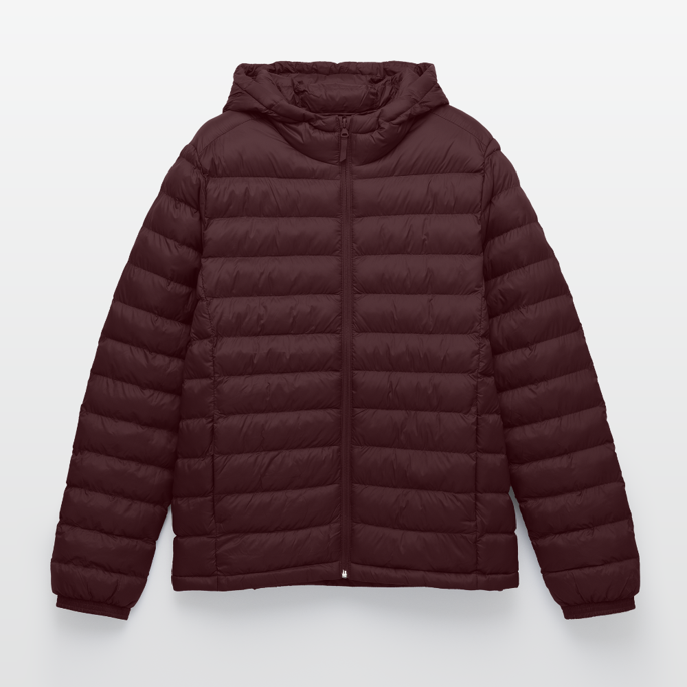 LIGHTWEIGHT Men's Puffer Winter Jacket Stanley/Stella - maroon