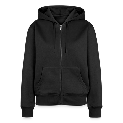 Women's Premium Hooded Jacket - black