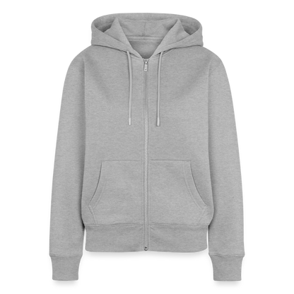 Women's Premium Hooded Jacket - heather grey