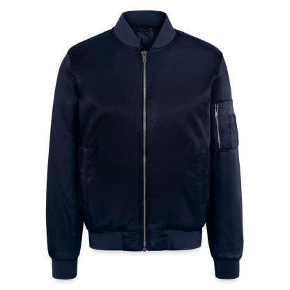 Unisex Bomber Jacket - navy