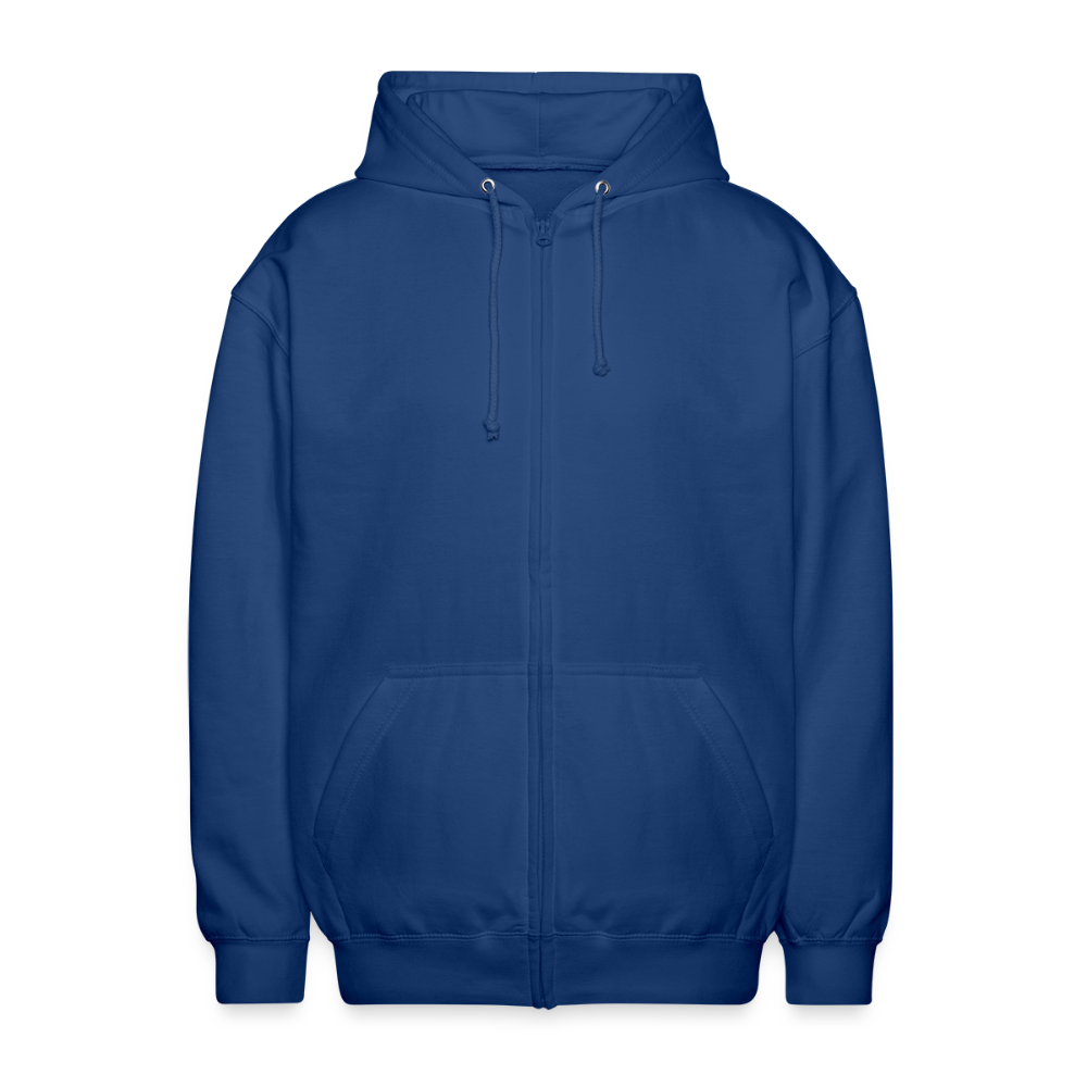 Unisex Hooded Jacket - royal blue