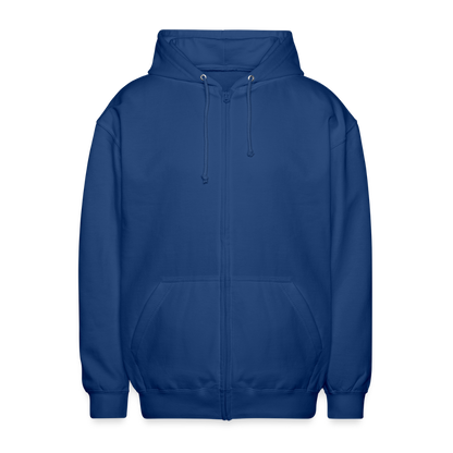 Unisex Hooded Jacket - royal blue