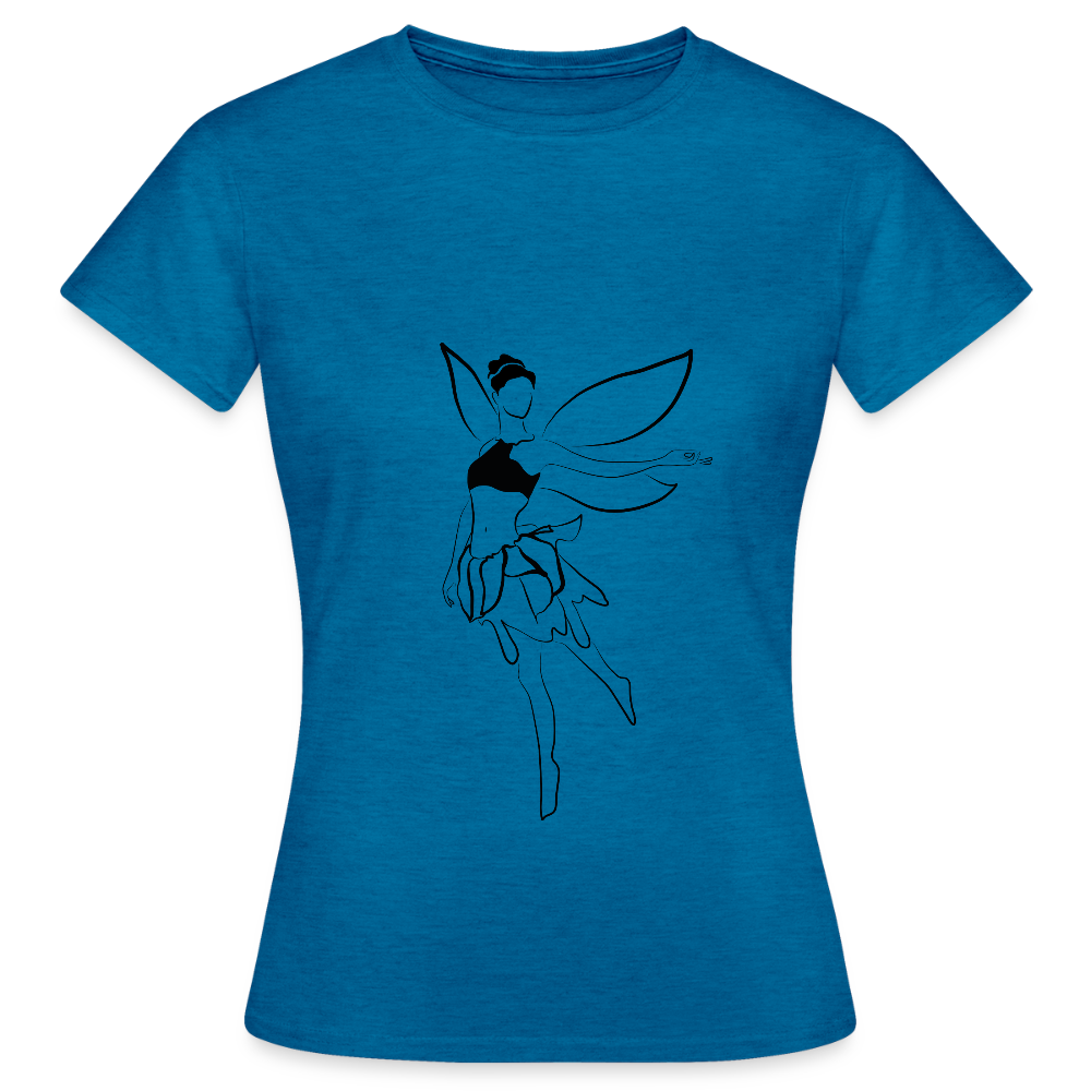 Women's T-Shirt - antique blue sapphire heather