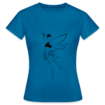 Women's T-Shirt - antique blue sapphire heather