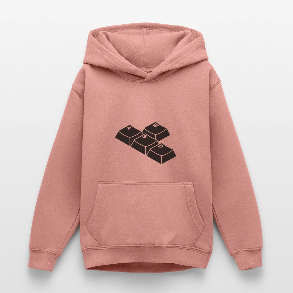 Teen Hoodie - dusky rose