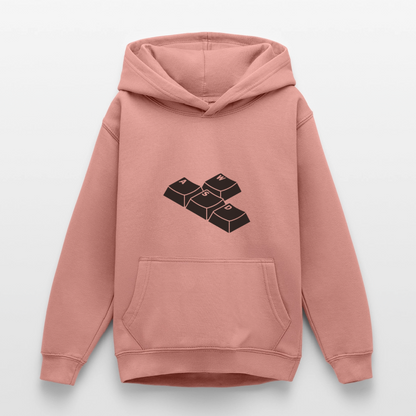 Teen Hoodie - dusky rose