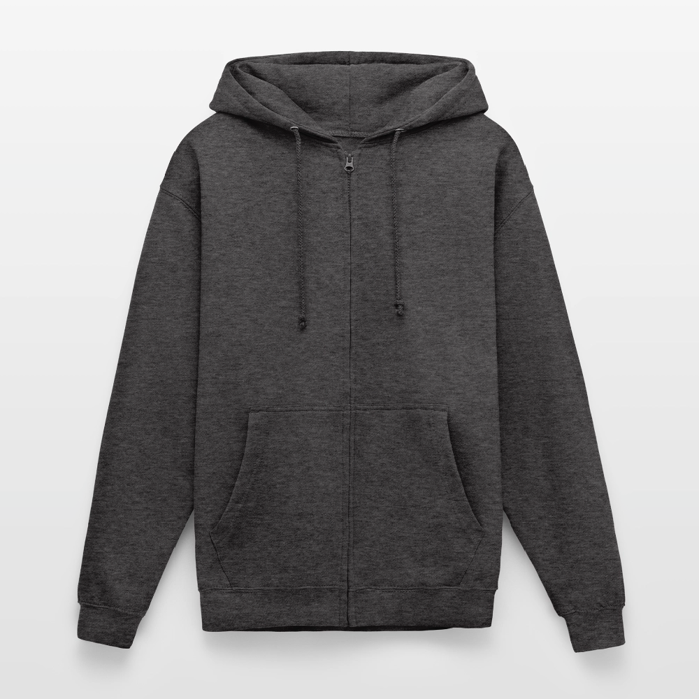 Unisex Hooded Jacket - charcoal grey