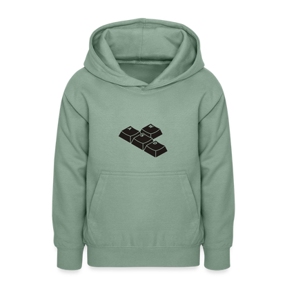 Teen Hoodie - steel green