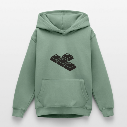 Teen Hoodie - steel green
