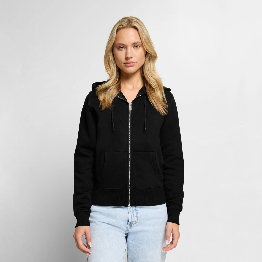 Women's Premium Hooded Jacket - black