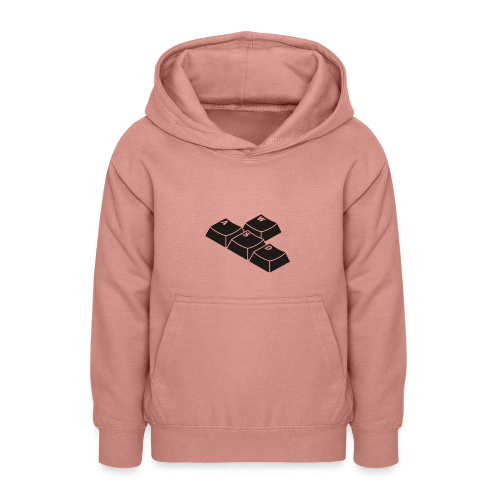 Teen Hoodie - dusky rose